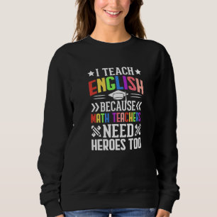 Camiseta Ensino Inglês Porque Professores De Matemática Pre