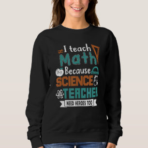 Camiseta Ensino Matemática Porque Professores De Ciência Pr