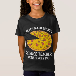 Camiseta Ensino Matemática Porque Professores De Ciência Pr