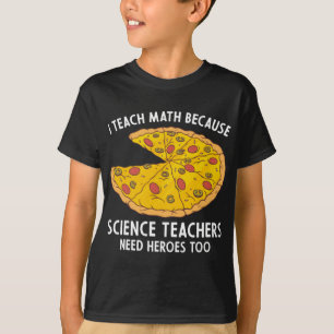 Camiseta Ensino Matemática Porque Professores De Ciência Pr