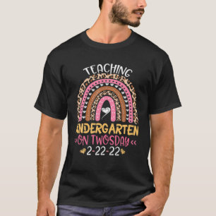 Camiseta Ensino No Jardim De Infância Na Segunda-Feira 2/2