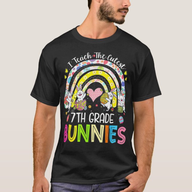 Camiseta Ensino O Colar De Professores De 7 Da Classe Mais  (Frente)