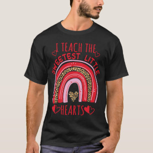 Camiseta Ensino O Mais Doce Professor De Arco Arco-Íris Val