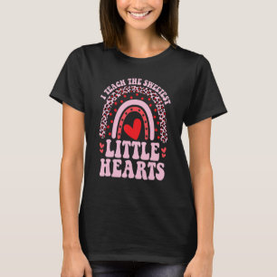 Camiseta Ensino O Mais Doce Professor De Arco Arco-Íris Val