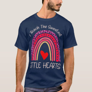 Camiseta Ensino O Mais Doce Professor De Arco Arco-Íris Val