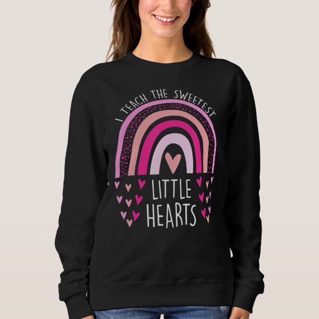 Camiseta Ensino O Mais Doce Professor De Arco Arco-Íris Val (Frente)