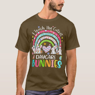 Camiseta Ensino o professor de creche de Bunnies mais fofos