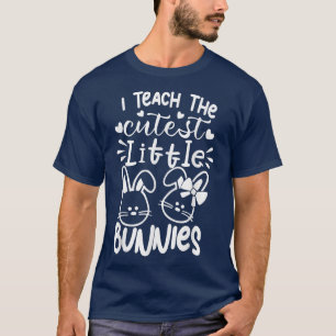 Camiseta Ensino O Professor De Páscoas De Bunnies Mais Bast