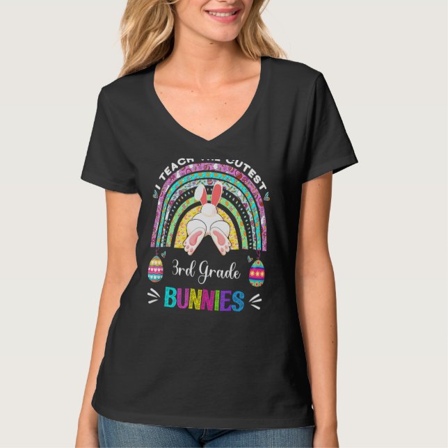 Camiseta Ensino O Professor De Pernalonga Do 3º Ano (Frente)