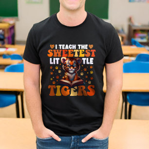 Camiseta Ensino O Professor De Tigres Mais Bonitos