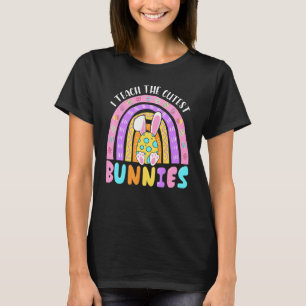 Camiseta Ensino O Professor Mais Bonito De Bunnies Cute Rai
