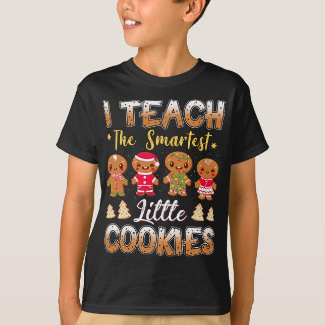 Camiseta Ensino Os Biscoitos Inteligentes, Professor De Xma (Frente)
