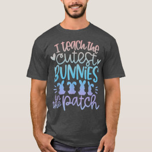 Camiseta Ensino os coelhinhos mais incríveis no chá de Pásc