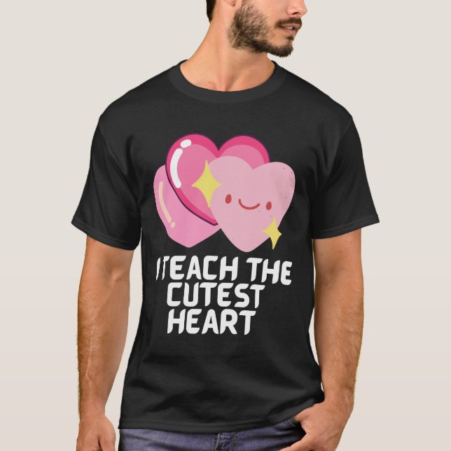Camiseta Ensino os corações mais bonitos (Frente)