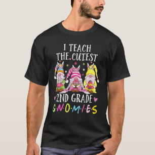 Camiseta Ensino Os Gnomos Felizes Do segundo Mais Perto