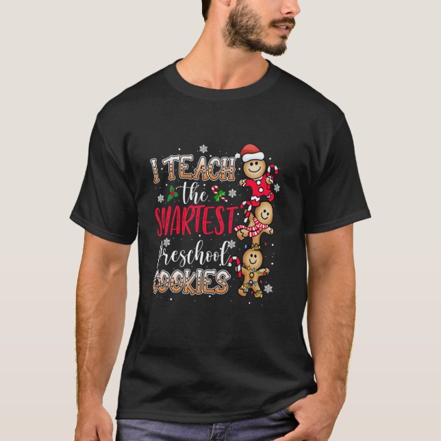 Camiseta Ensino Os Mais Inteligentes Cookies Professores Da (Frente)