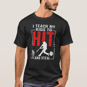 Camiseta Ensino Os Meus Filhos A Atacar E Roubar O Treinado