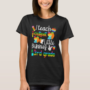 Camiseta Ensino Os Pequenos Coelhinhos Mais Perfeitos Em Po