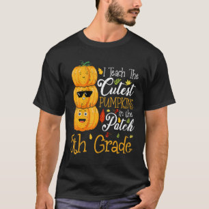 Camiseta Ensino Os Pumpkins Mais Bonitos No Patch 5