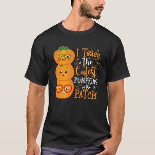 Camiseta Ensino Os Pumpkins Mais Bonitos No Professor De Pa