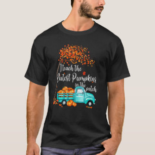 Camiseta Ensino Os Pumpkins Mais Bonitos No Professor De Pa