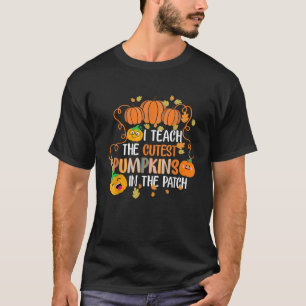 Camiseta Ensino Os Pumpkins Mais Cortes Na Professora De Pa