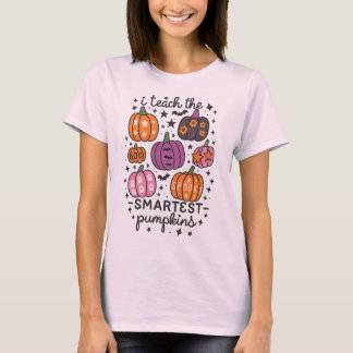 Camiseta Ensino os Pumpkins mais inteligentes