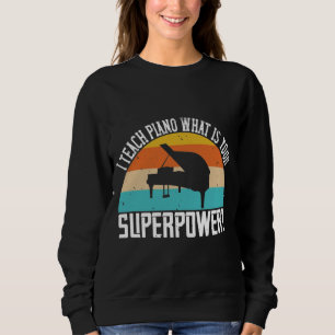 Camiseta Ensino Piano O Que É O Seu Superpoder 2