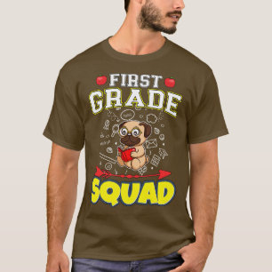 Camiseta Ensino primário engraçado no Quadrado de 1º grau