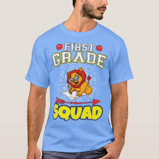 Camiseta Ensino primário engraçado no Quadrado de 1º grau