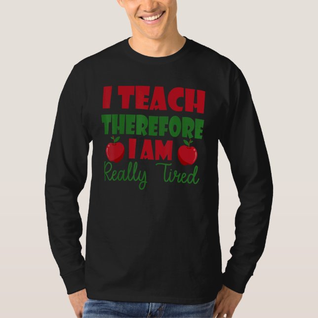 Camiseta Ensino Que Estou Muito Cansado (Frente)
