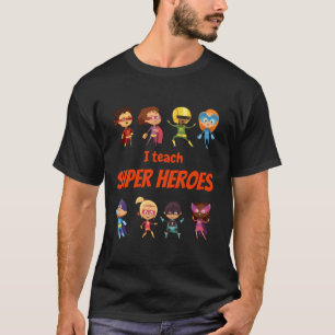 Camiseta Ensino Super Heróis - Professor de Heróis de BD