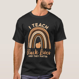 Camiseta Ensino Vidas Negras E Elas Importam História Negr