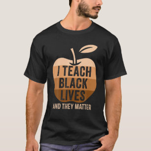 Camiseta Ensino Vidas Negras E Elas Importam História Negr