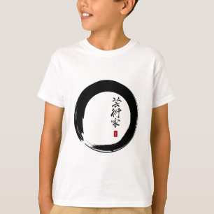 Camiseta Enso com Japonês para "Artista"