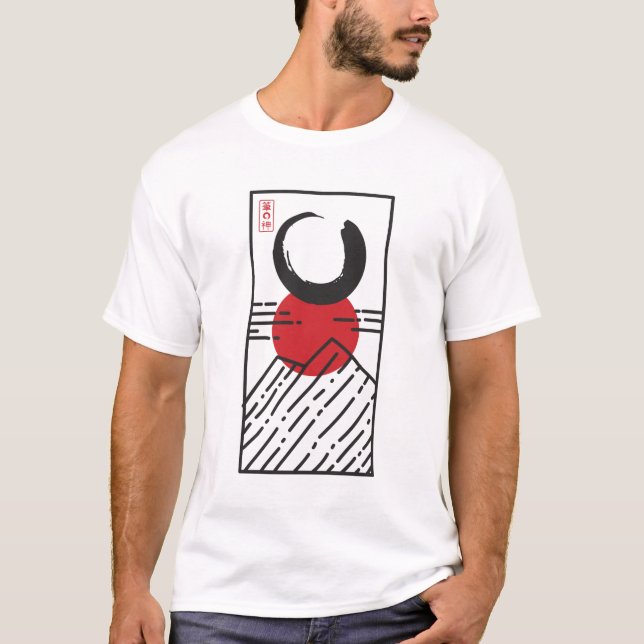 Camiseta Enso — O Círculo Zen do Despertar (Frente)