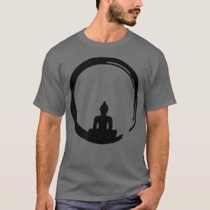 Camiseta Enso, Zen, Círculo, Símbolo Budismo Meditati
