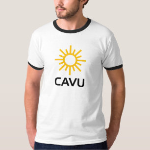 Camiseta + ensolarada CAVU da aviação