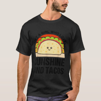 Camiseta Ensolarado e taco cinco de maio festa mexicana