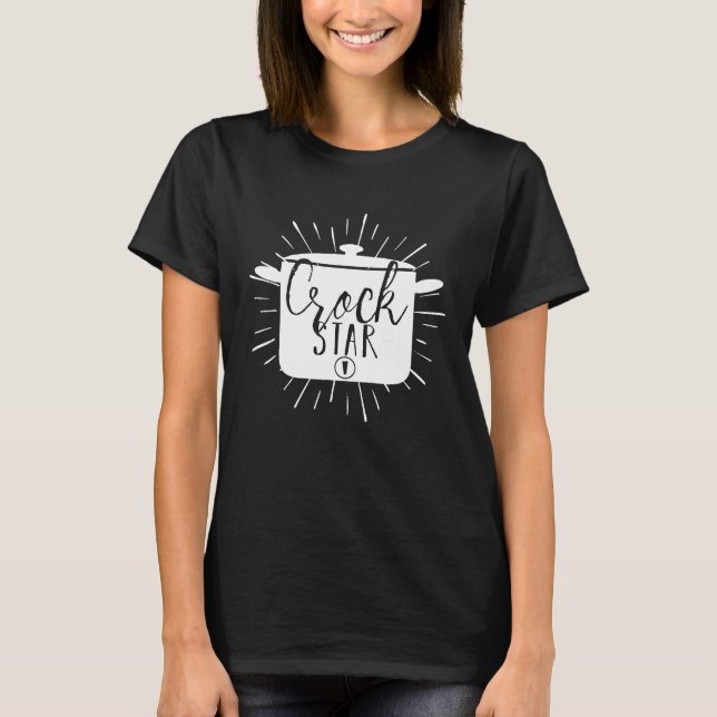 Camiseta Ensopado de Chef Estrela Lenta (Frente)