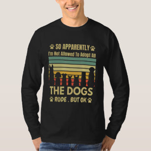 Camiseta Então, Aparentemente, Não Posso Adotar Todos Os Ca