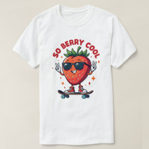 Camiseta Então Berry Legal Fruta Lover Strawberry