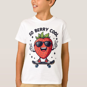 Camiseta Então Berry Legal Fruta Lover Strawberry