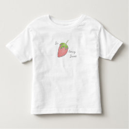 Camiseta Então Berry Sweet Toddler T Shirt