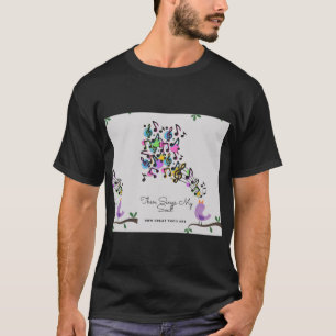 Camiseta ENTÃO CANTA A MINHA ALMA & COMO EXCELENTE DO A