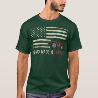Camiseta Então Deus Fez Um Agricultor