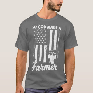 Camiseta Então Deus Fez Um Agricultor, Fazedor De Agricultu