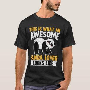 Camiseta Então Este É Um Panda Incrível Parece Com Panda