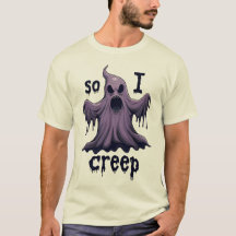 Então Eu Choro Halloween Boo Ghost Engraçado Creep