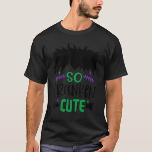 Camiseta Então Franken Cute Boy Toddler Figuras De Hallowee